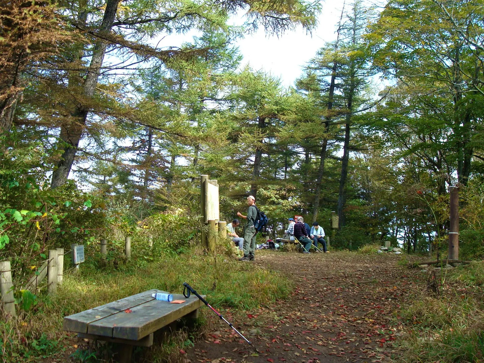 御前山の山頂